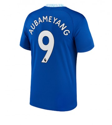 Chelsea Aubameyang #9 Hjemmedrakt 2022-23 Kortermet